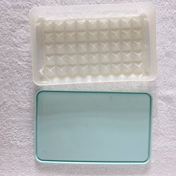 Tupperware Light Blue & Transparent Container Set 9pc - Picture 14 of 16